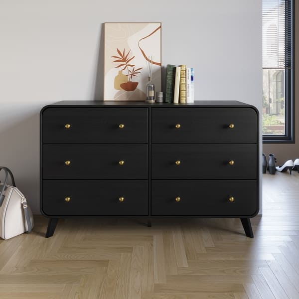 CraftPorch Contemporary 6-Drawers Dresser