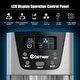 preview thumbnail 23 of 33, Costway 2 In 1 Ice Maker Water Dispenser Countertop 36Lbs/24H LCD