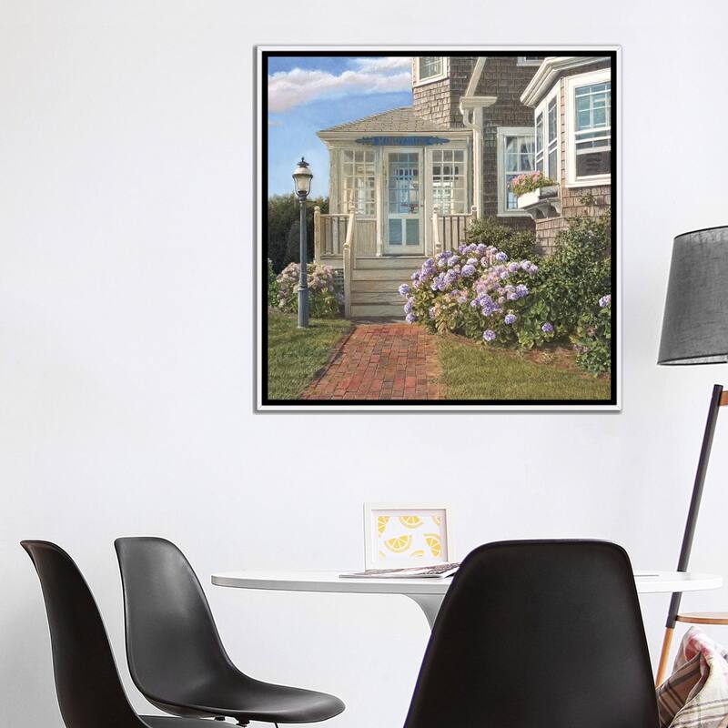 iCanvas "Windy Side" by Tom Mielko Framed Canvas Print