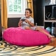 preview thumbnail 16 of 75, Jaxx 4 ft Cocoon Kids Bean Bag Chair and Crash Pad