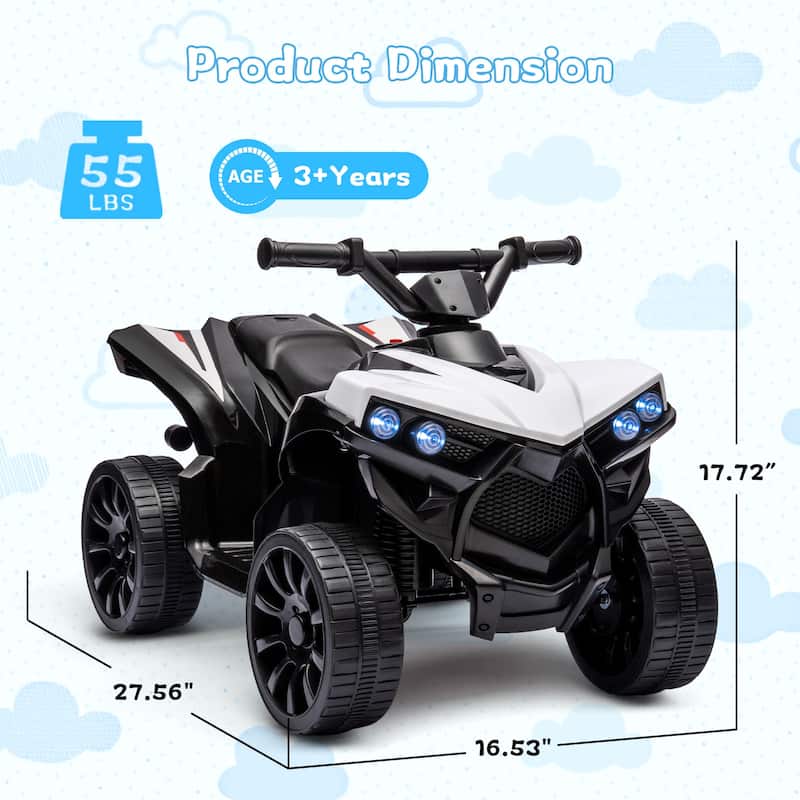 4 Wheeler ATV, Wear-Resistant Wheels