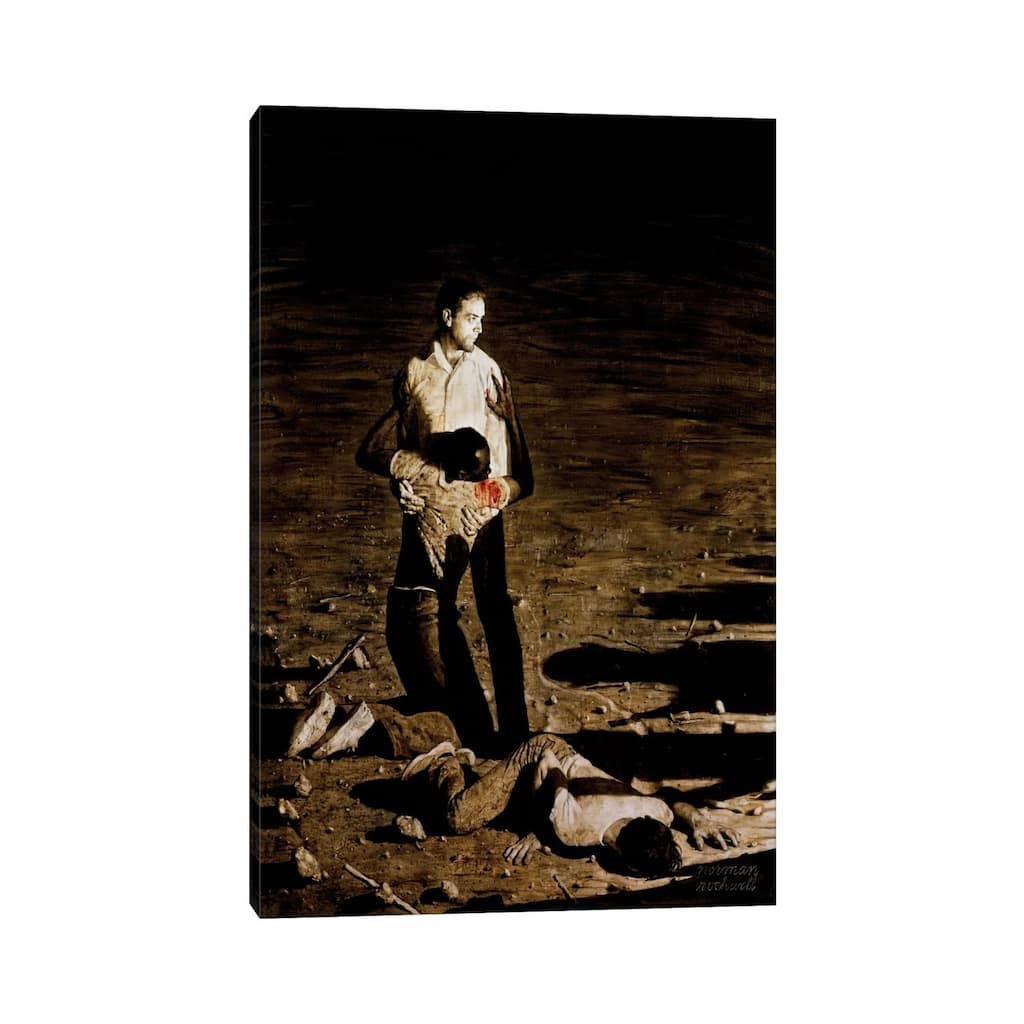 iCanvas "Southern Justice" by Norman Rockwell Canvas Print