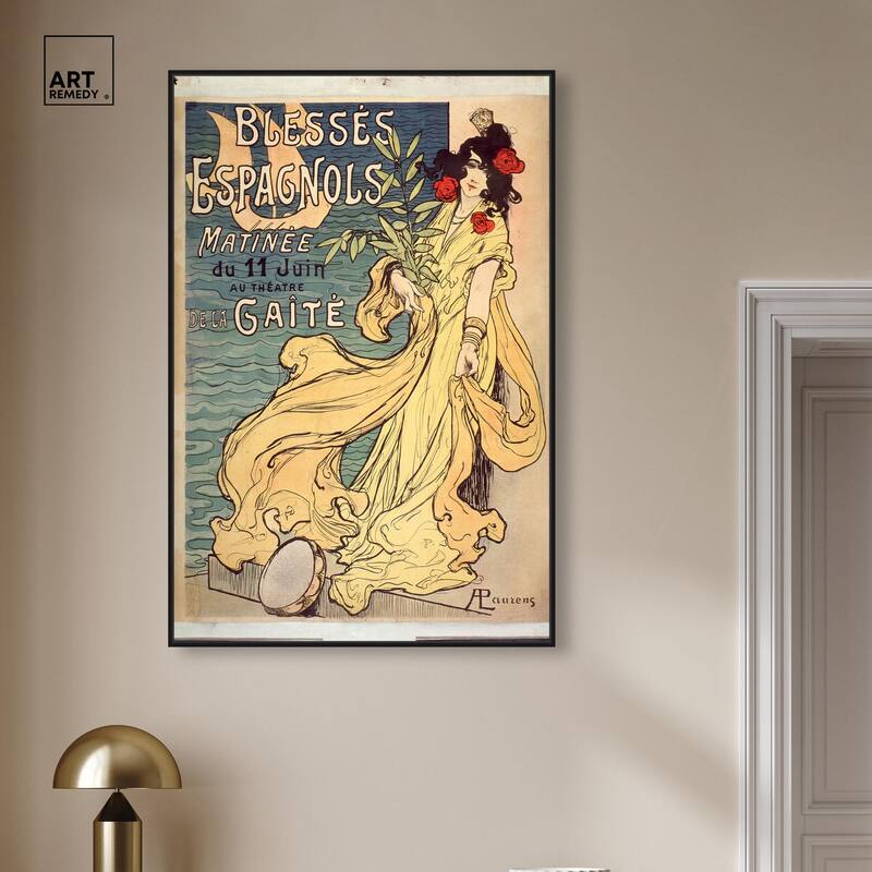 Spanish Dance Canvas by Art Remedy
