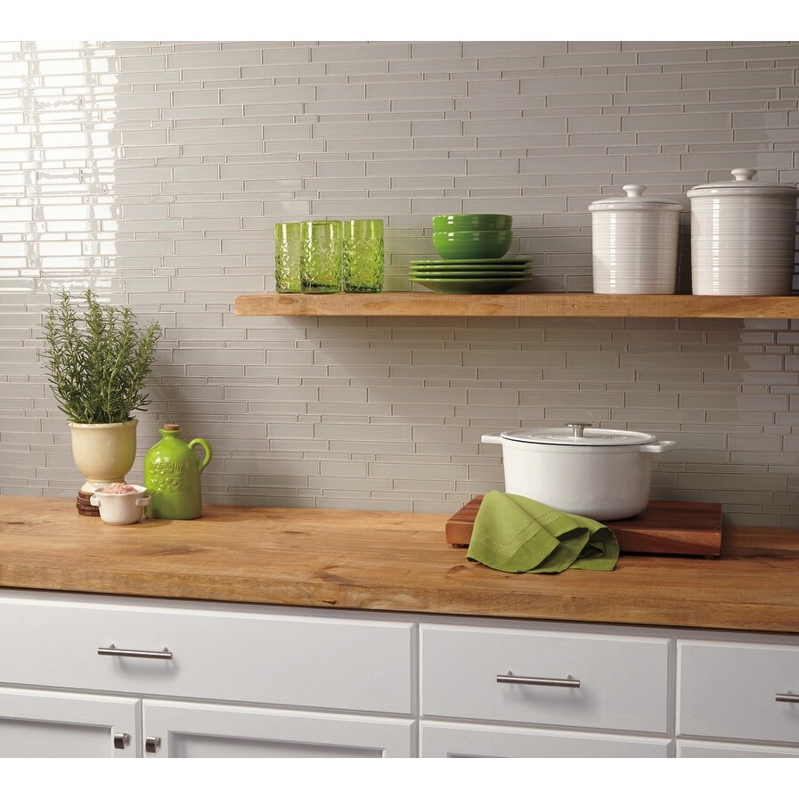 Daltile AM36L Amity - 6" x 3" Subway Wall Tile - Smooth Glass Visual