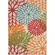 preview thumbnail 36 of 112, Nourison Aloha Floral Modern, Indoor/Outdoor Area Rug 3'6" x 5'6" - Green