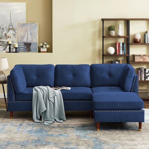 L shaped couch for apartment hot sale
