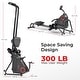 Sunny SMART Silent Magnetic Rowing Machine w Dual Slide Rail 300 LB ...