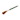 Artissance 20" Large Gray Marble Jade Calligraphy Brush With Stand