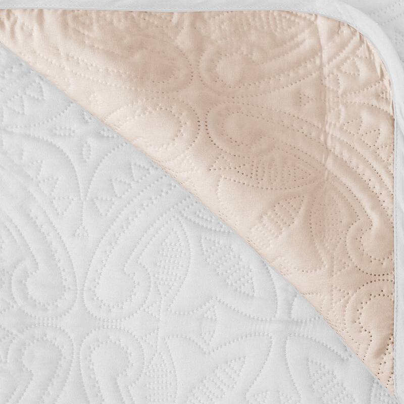Reversible Chair Cover Quilted Pet Furniture Protector Slipcover