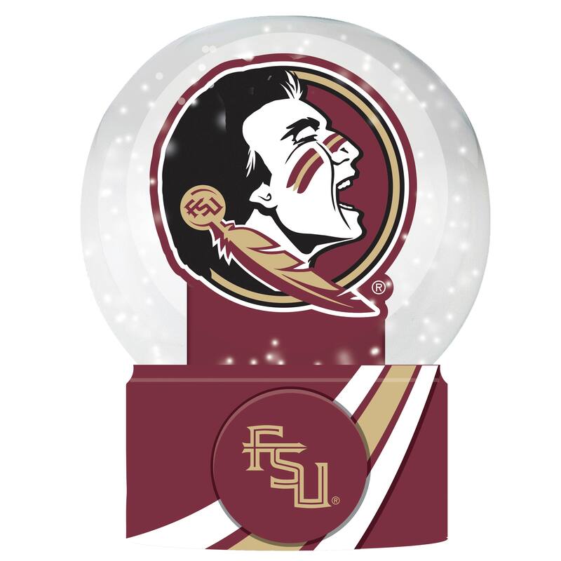 Florida State University 5 in. Glass Tabletop Snow Globe