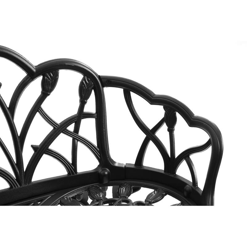 Cast aluminium bench for Living Room