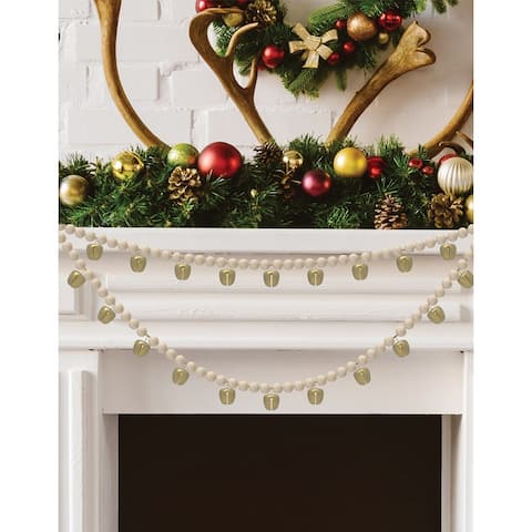 BECKI OWENS 60" Wood Beaded Garland
