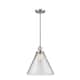 Option Clear / Brushed Satin Nickel