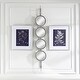 preview thumbnail 2 of 6, Uttermost Button Silver Mirror - 9.875"x 59.875"