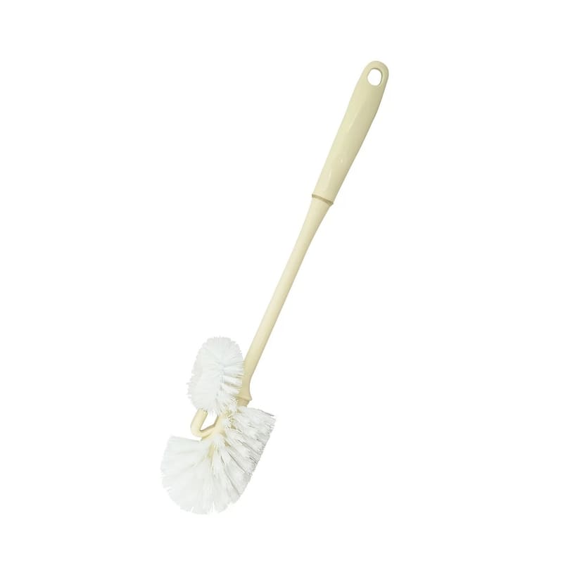 Toilet Brush with Lip, Beige