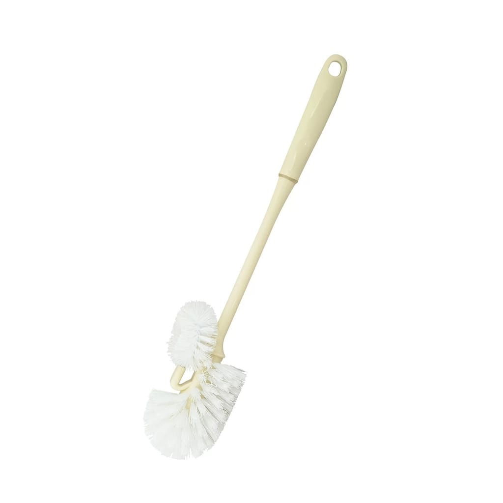 Toilet Brush with Lip, Beige