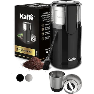 Kaffe Electric Blade Coffee Grinder Removable 4.5oz 14-Cup Capacity