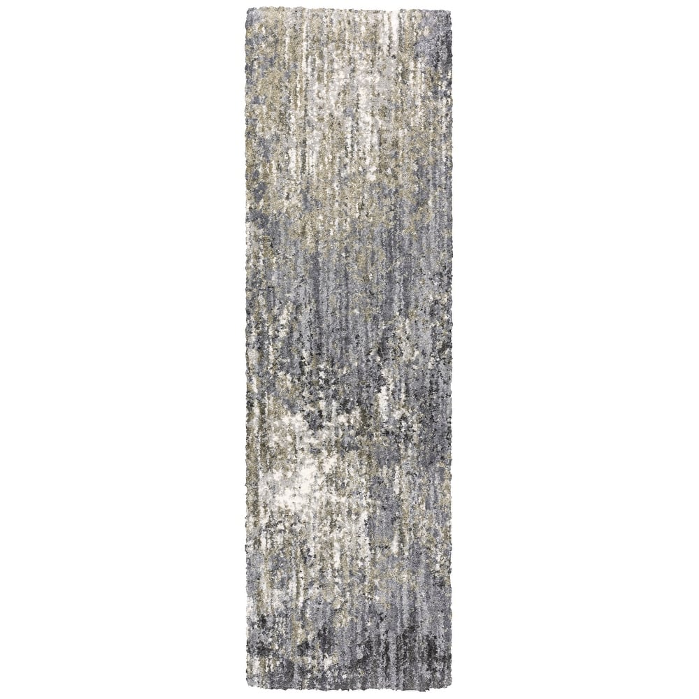 Style Haven Archer Cosmic Abstract Shag Area Rug