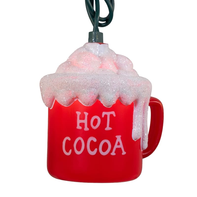 Kurt Adler 9-Foot UL 10-Light "Hot Cocoa" Light Set