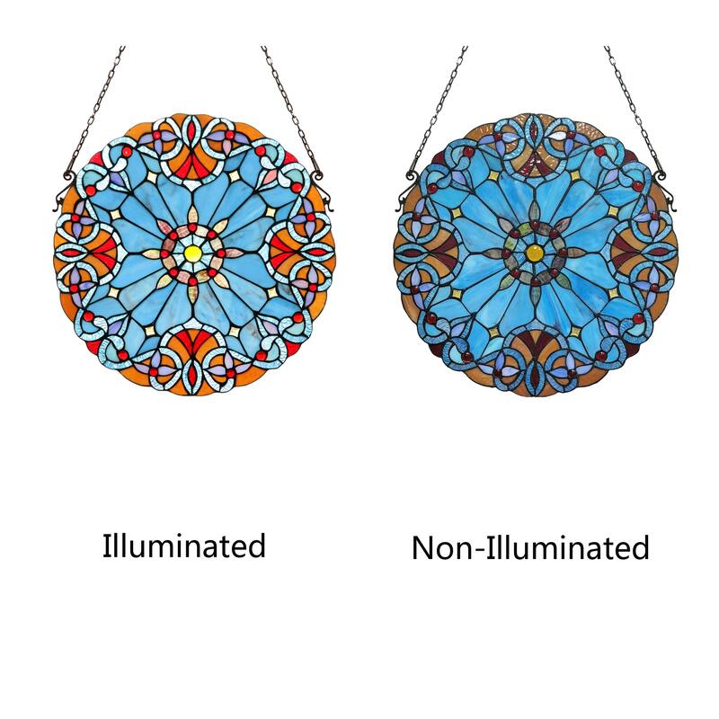 Victorian Design Window Panel/ Suncatcher