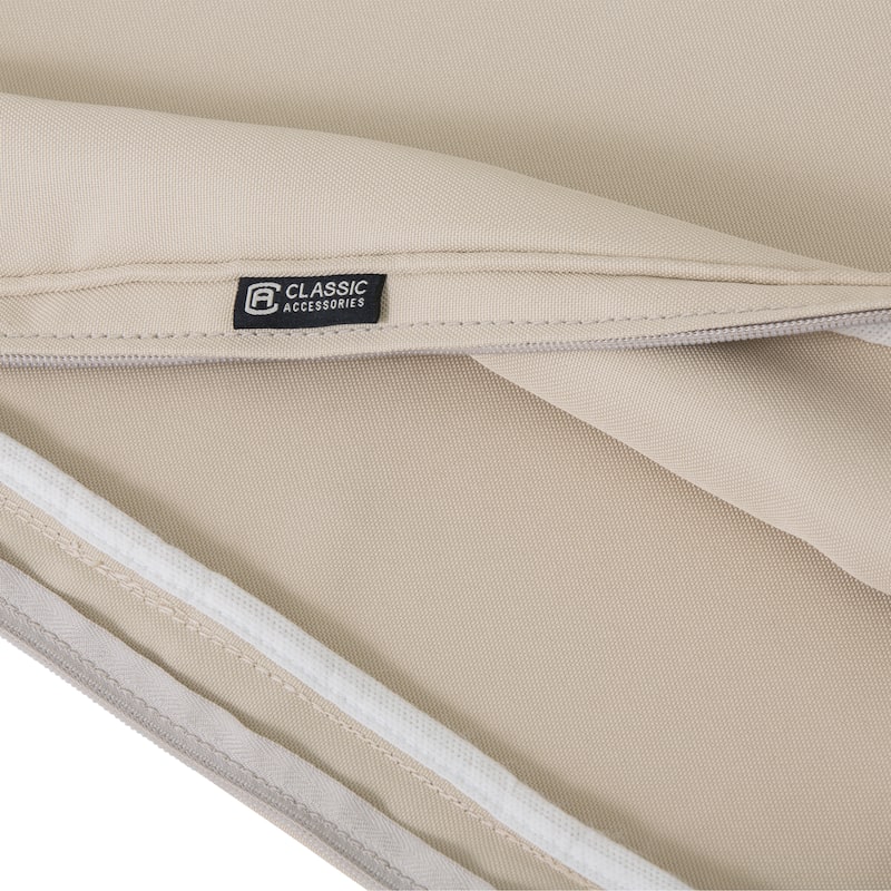 Classic Accessories Montlake FadeSafe Water-Repellent Outdoor Bench Cushion, 59"W x 18"D x 3"T