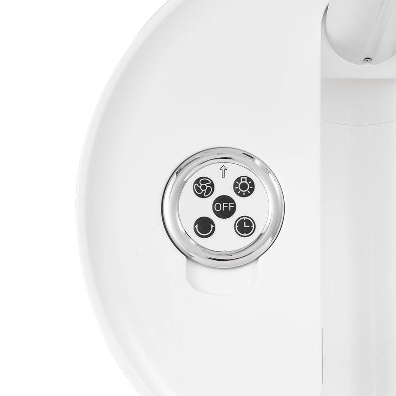 10 inch Foldable Rechargeable Oscillating Fan 3 in 1 Remote 9 Speeds