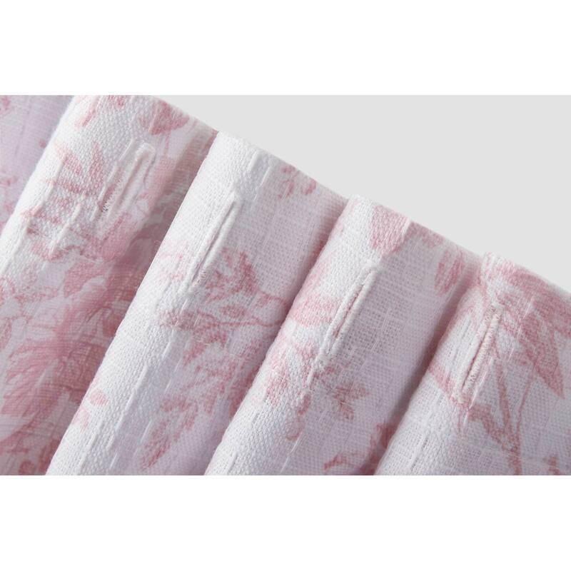 Laura Ashley Walled Garden Shower Curtain -- slub dobby 180gsm