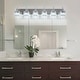 preview thumbnail 48 of 182, 2/3/4-Light Modern Bathroom Crystal Vanity Light Wall Sconces