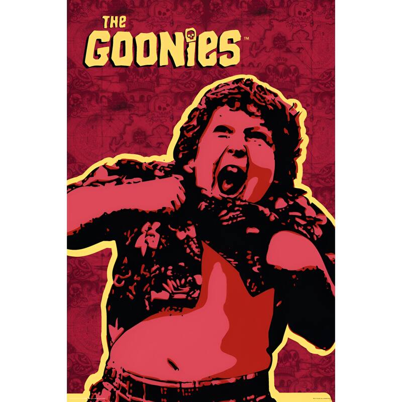 Goonies - Truffle Shuffle  Art Poster - 24 x 36 Inch