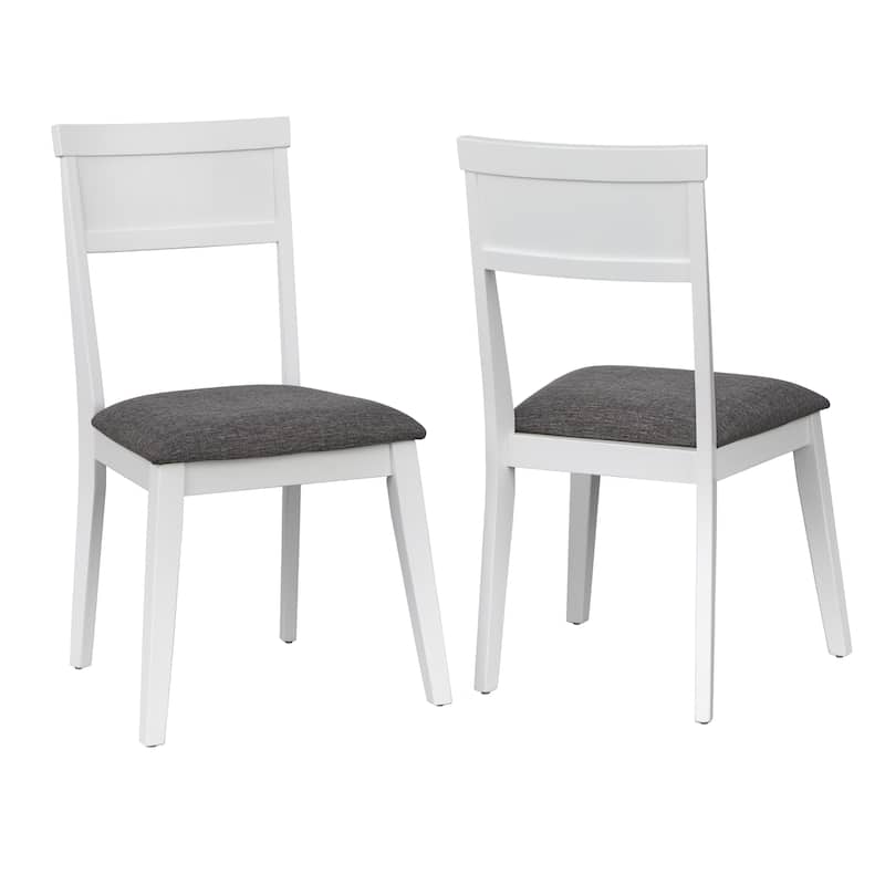 Simple Living Berea Solid Wood Dining Chair (Set of 2) - White