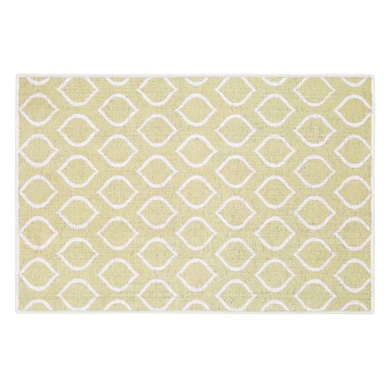Sussexhome Heavy Duty Ultra Thin Non Slip Washable Cotton Indoor Rug - 2' x 3'