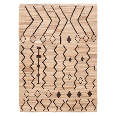 Sivas Tan Kilim 5'9" x 7'10" - 5'9 x 7'10