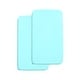 preview thumbnail 35 of 38, BreathableBaby All-in-One Fitted Sheet & Waterproof Cover for 36" x 18" Cradle Mattress (2-Pack) Blue Green Aqua