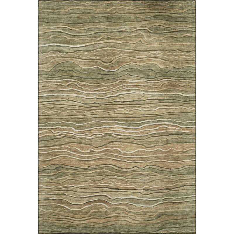 Premium Washable Super Soft Contemporary Stripe Mayfield Rug