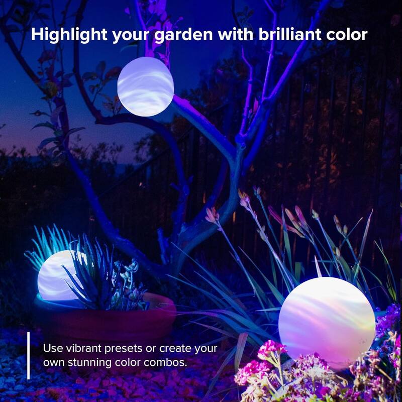 BlissLights H2Orb Indoor/Outdoor LED Glowing Orb Light (IP67