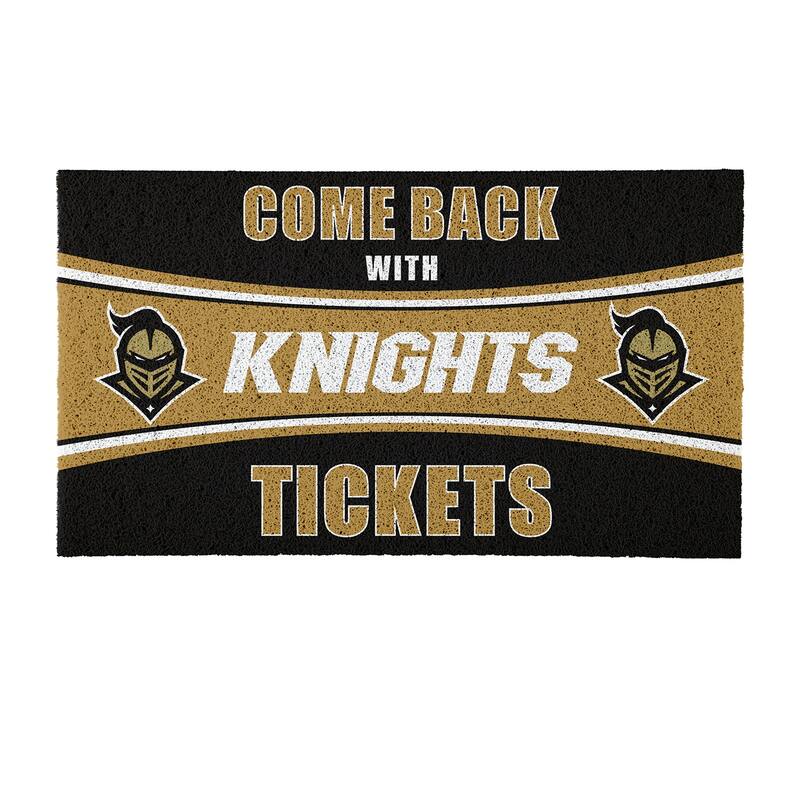 Georgia Southern University 28 in. x 16 in. PVC "Come Back With Tickets" Trapper Door Mat