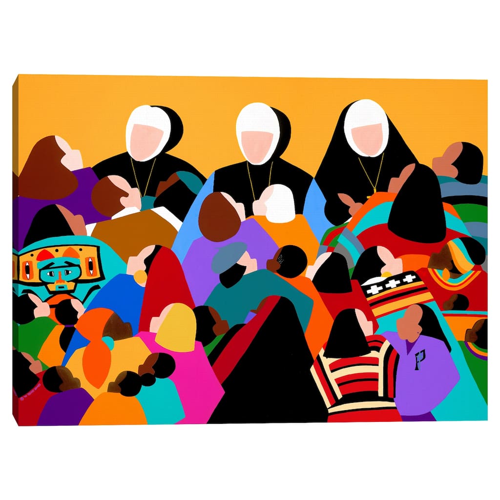 Sisters of Providence by Synthia SAINT JAMES Canvas Art Print