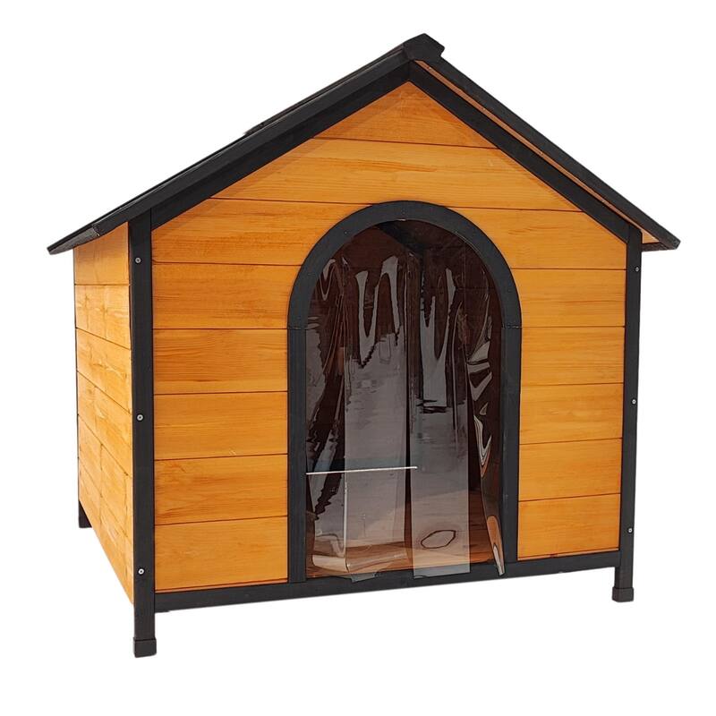 Wearable and Strong Dog House for Playground - Natural