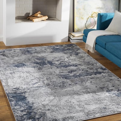 Livabliss Industrial Tibetan Abstract Area Rug