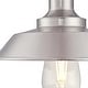 preview thumbnail 3 of 7, Westinghouse Lighting Iron Hill 9-Inch, One-Light Indoor Semi-Flush Mount Ceiling Fixture