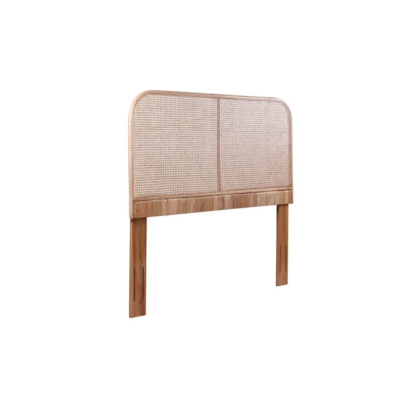 Lombok Cane and Teak Headboard - King