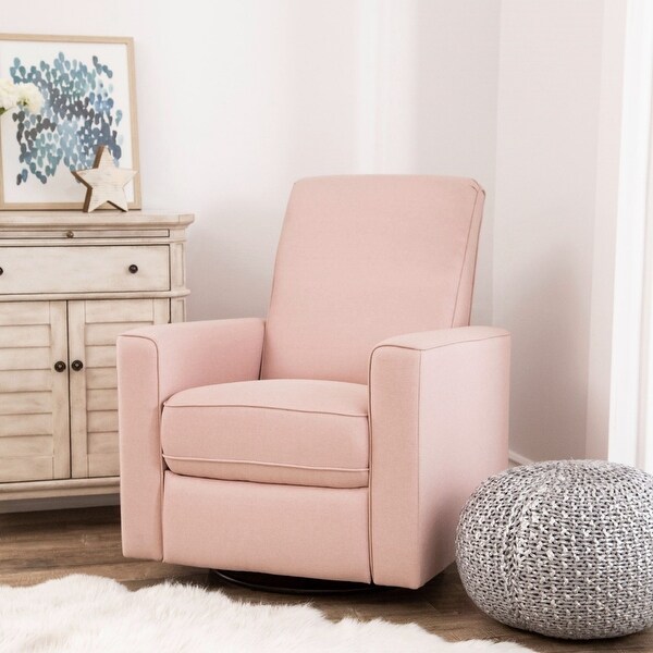 blush pink nursery chair