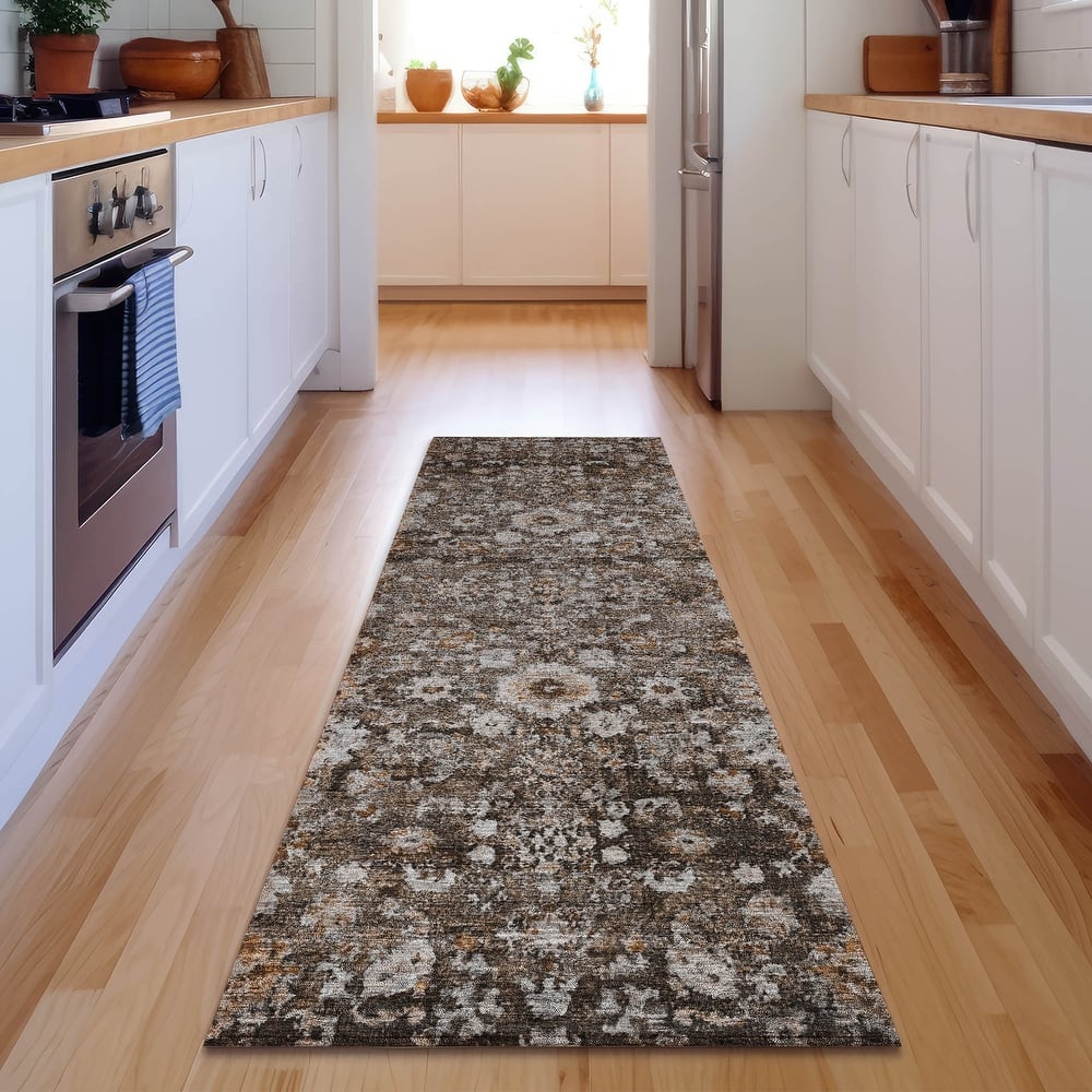 Premium Washable Super Soft Vintage Traditional Mayfield Rug