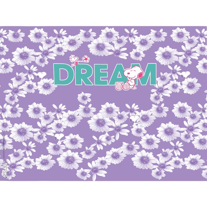 Tervis Peanuts - Dream Floral Made in USA Double Walled Insulated Travel Tumbler, Classic