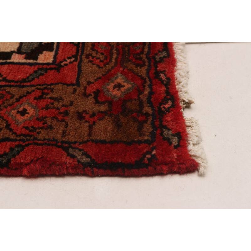 ECARPETGALLERY Hand-knotted Andelz Navy Wool Rug - 3'7 x 12'6