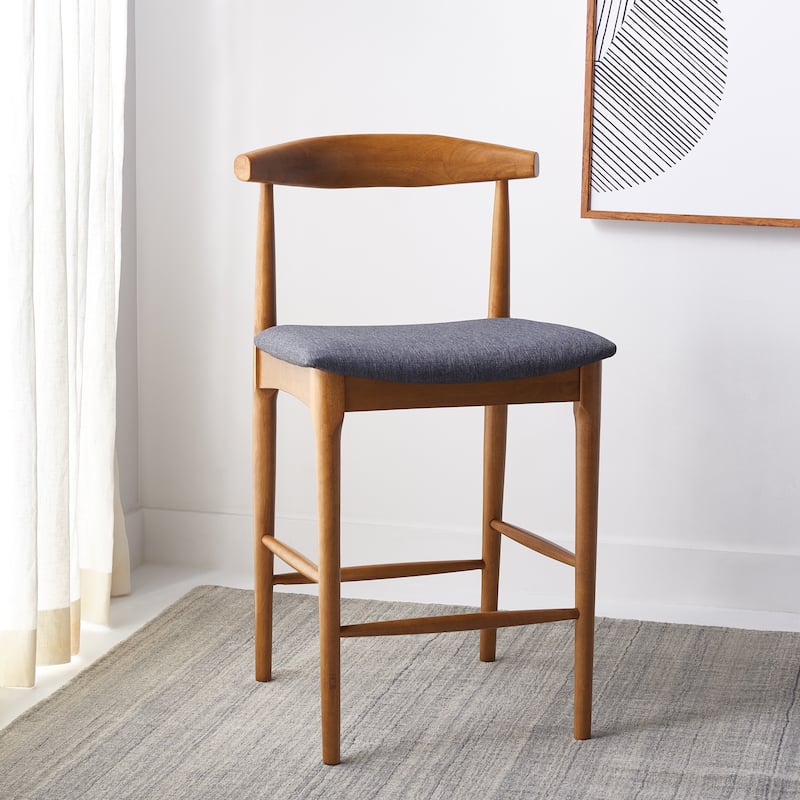 SAFAVIEH Mercy Retro 26-inch Counter Stool - 22 In. W x 21 In. D x 38 In. H - 22Wx21Dx38H