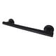 preview thumbnail 1 of 6, Berwyn 12-Inch x 1-1/4 Inch O.D Grab Bar Matte Black