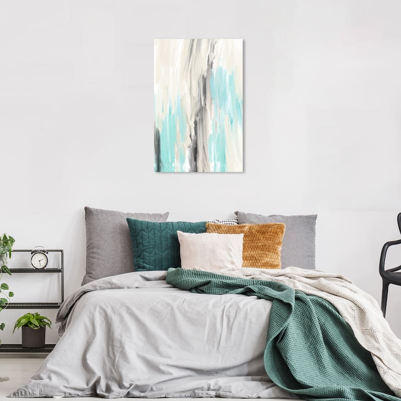 Wynwood Studio Canvas Abstract Some Refresh White and Antique White Modern & Contemporary Wall Art Canvas Print - 36 x 24