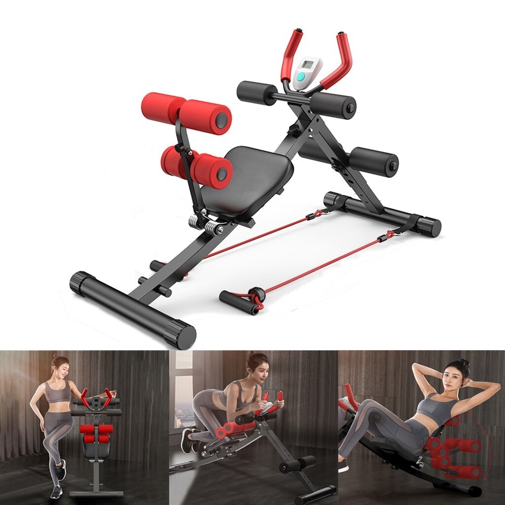 Core fitness abdominal crunch exercise bench machine outlet