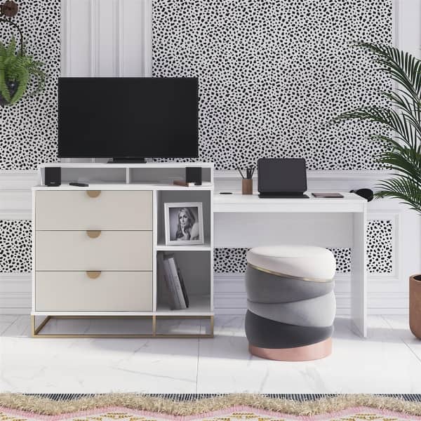 sachin and babi light blue dress IKEA GULLABERG 3-Drawer Dresser, Gray/anchor/unlock Function, 39x18 7/8x39 3/8 main image 0
